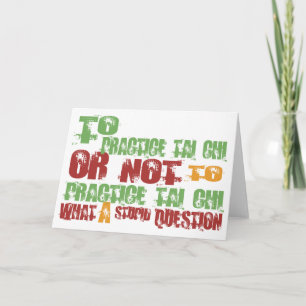 Tarjeta Para practicar ji del Tai