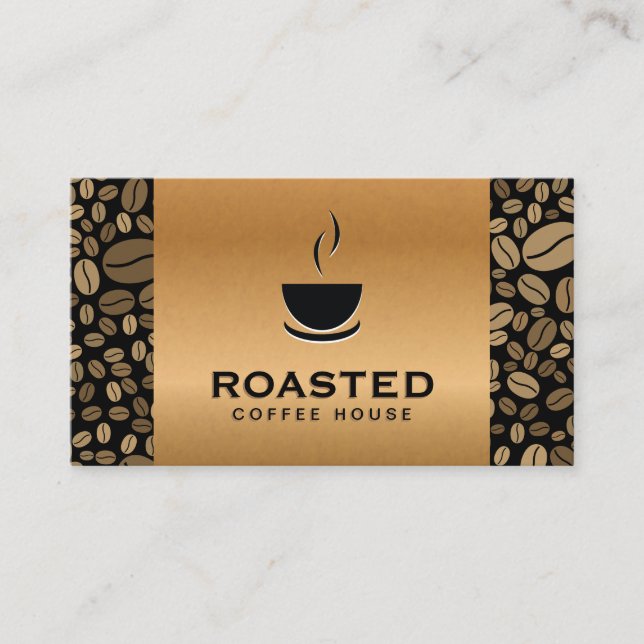 Tarjeta para punzonado de la copa de café | Alvain (Anverso)