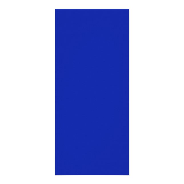 Tarjeta para rack azul real (Frente)