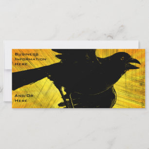 Tarjeta para rack Black Crow Grunge 2012 Calendar 
