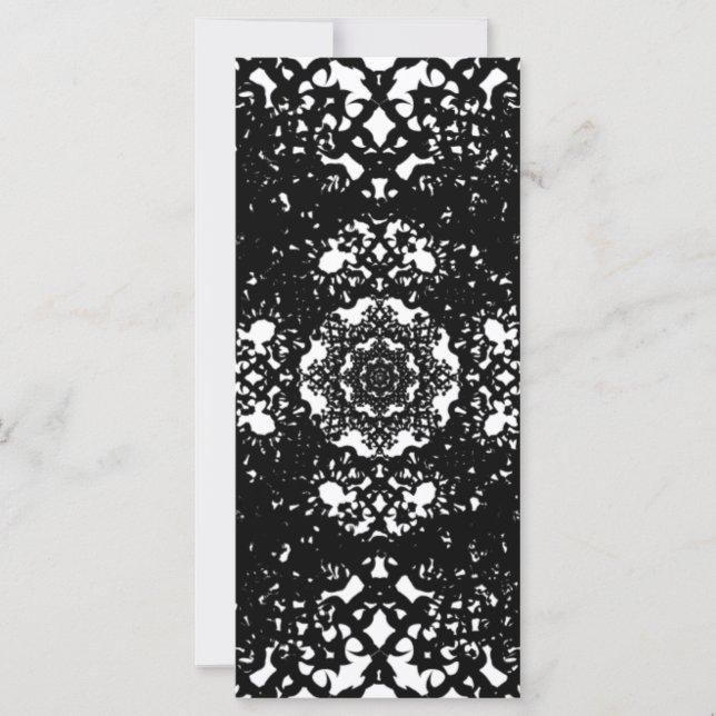 Tarjeta para rack Blacklace (Anverso)