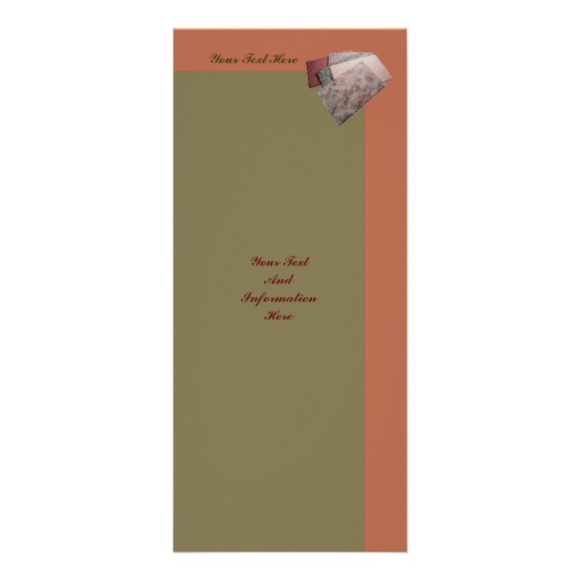 Tarjeta para rack de alfombras (Frente)