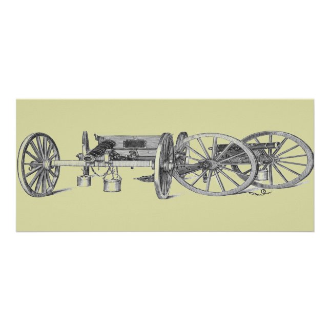 Tarjeta para rack de cañones de guerra revoluciona (Frente)