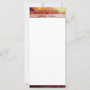 Tarjeta para rack de la ciudad prohibida