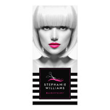 Tarjeta para rack de lista de precios de venta en