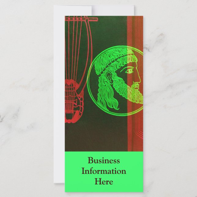 Tarjeta para rack de marcadores del calendario Hom (Anverso)