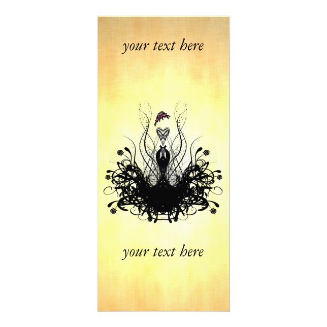 Tarjeta para rack Fashion Diva (Frente)