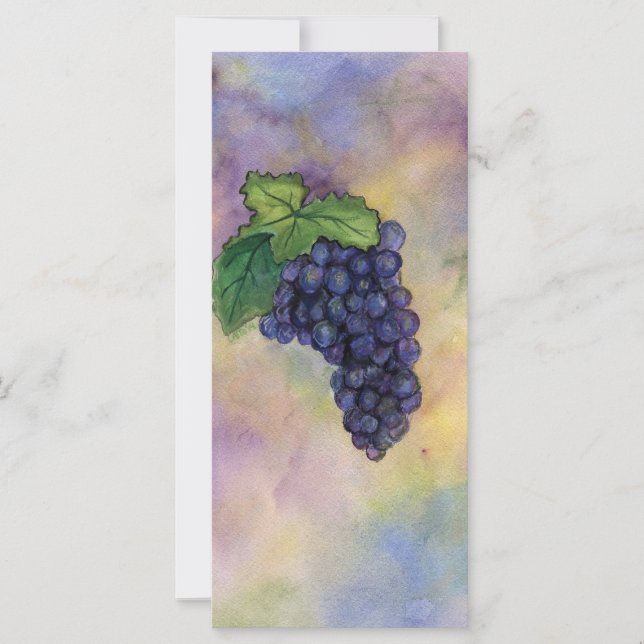 Tarjeta para rack Pinot Noir Wapes Grapes (Anverso)