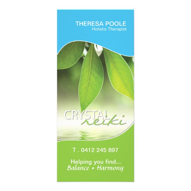 Tarjeta para rack Reiki (Frente)