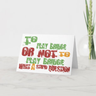 Tarjeta Para reproducir el puente