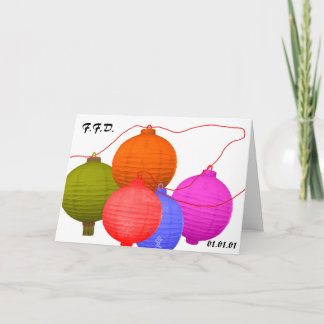 Tarjeta Para siempre familia Día-En blanco