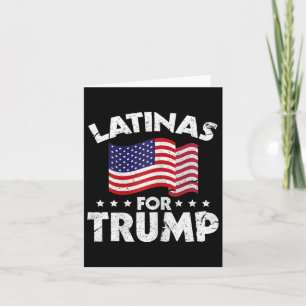 Tarjeta Para Trump 2020, reelija a Donald Trump 45