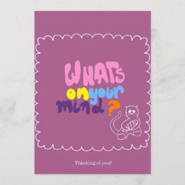 Tarjeta para un amigo