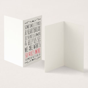 Tarjeta para un amigo descorazonado