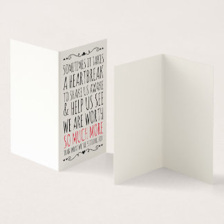 Tarjeta para un amigo descorazonado