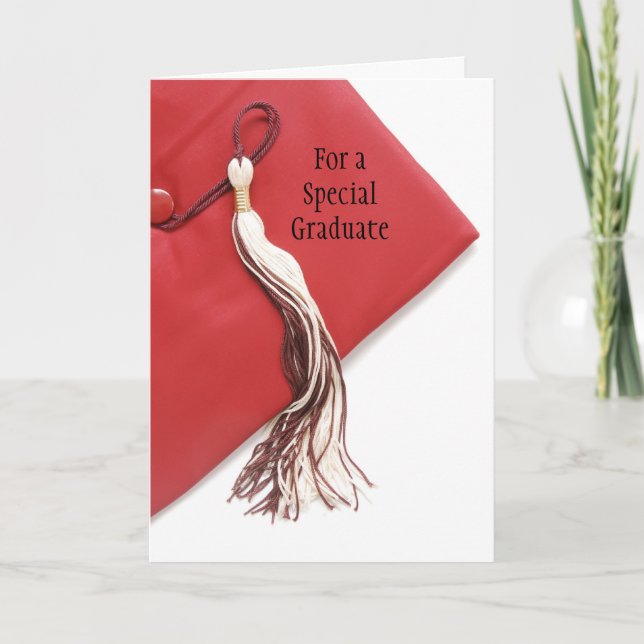 Tarjeta Para un graduado especial (Anverso)
