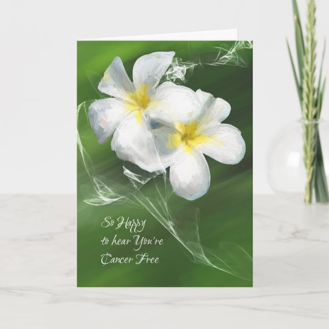 Tarjeta para un superviviente de cáncer (Anverso)