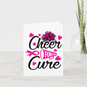Tarjeta Para una cura de la conciencia sobre el cáncer de