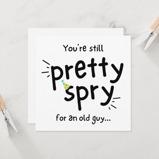 Tarjeta para viejo  (Anverso/Reverso In Situ)