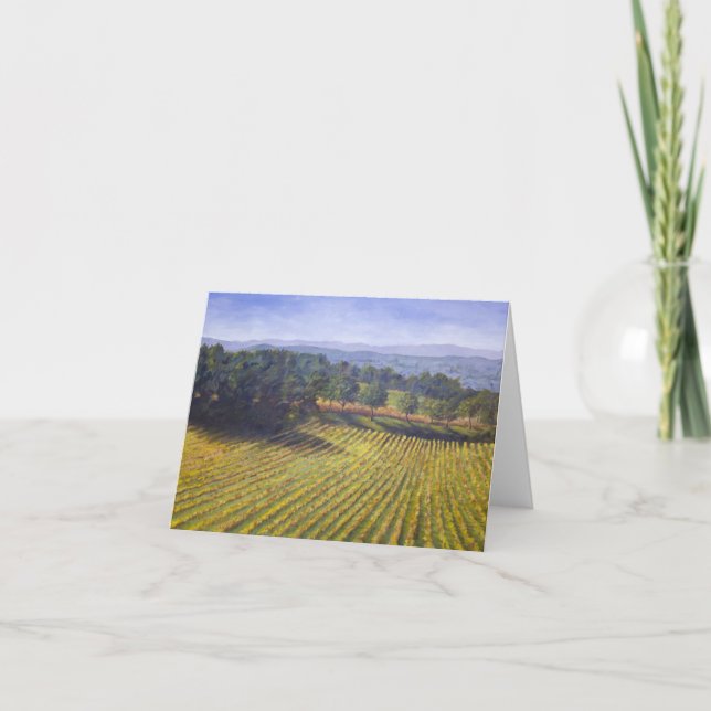 TARJETA PARADISE RIDGE WINERY (Anverso)