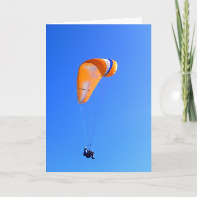 Tarjeta Paragliding (Anverso)