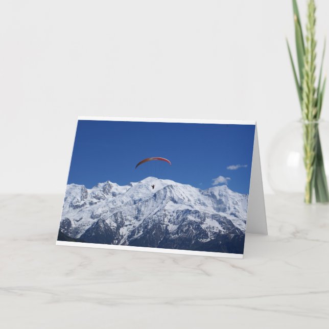 Tarjeta Paragliding (Anverso)