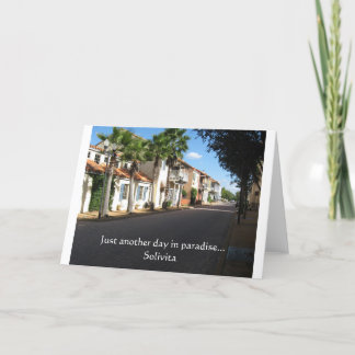 Tarjeta Paraíso de Solivita…