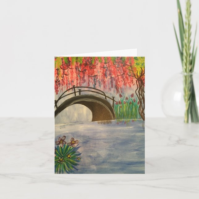 Tarjeta Paraíso, pequeño, 4" x 5,6" (Anverso)