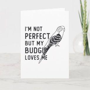 Tarjeta Parakeet Lover My Budgie Me Ama Birds Budgerigar