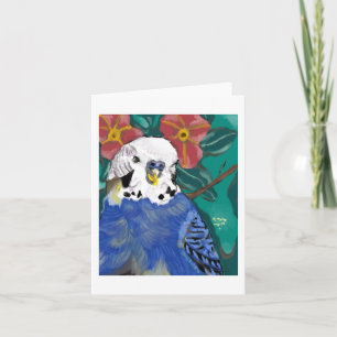 Tarjeta Parakeet notecard