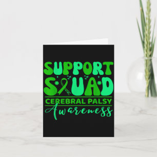 Tarjeta Parálisis cerebral cp conciencia sonrisa cara apoy