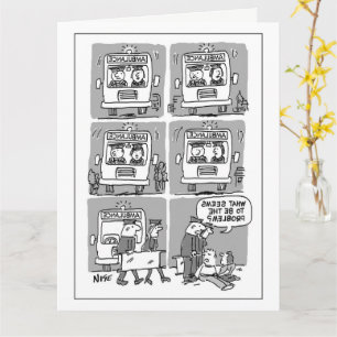 Tarjeta paramédica divertida