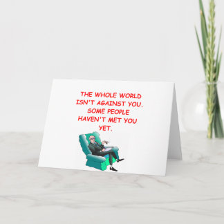 Tarjeta paranoico