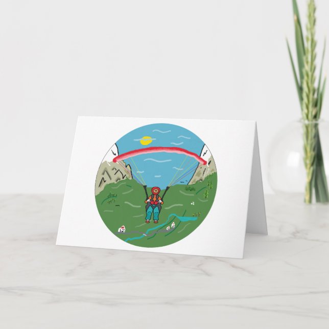Tarjeta Parapente (Anverso)