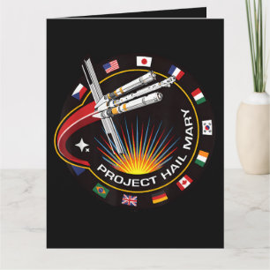 Tarjeta Parche de misión espacial