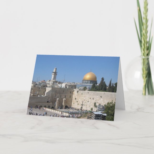 Tarjeta Pared occidental (Anverso)