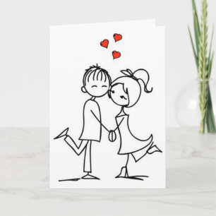 TARJETA ***PAREJA ADICTA*** ANIVERSARIO