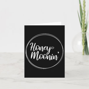 Tarjeta Pareja de luna de miel Boda Honeymoonin Brides Gro