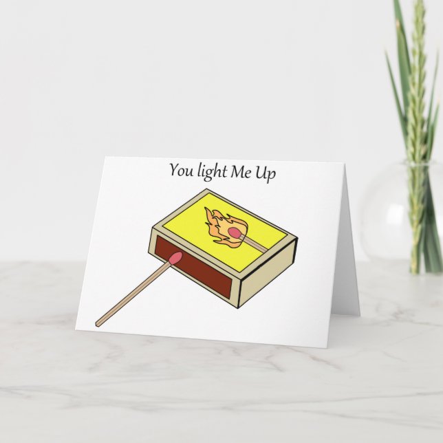 Tarjeta Pareja de luz de fuego de casquillo (Anverso)