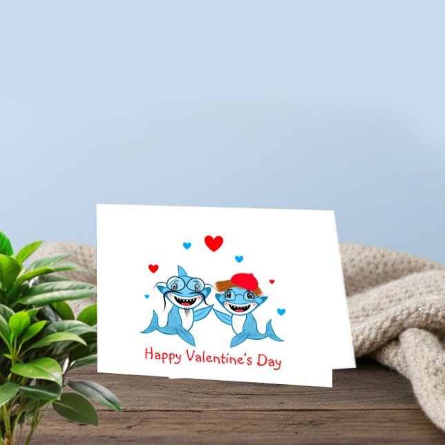 Tarjeta Pareja de tiburones (Subido por el creador)