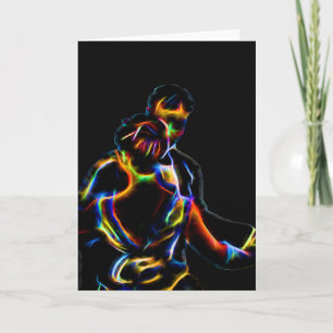 Tarjeta Pareja enamorada