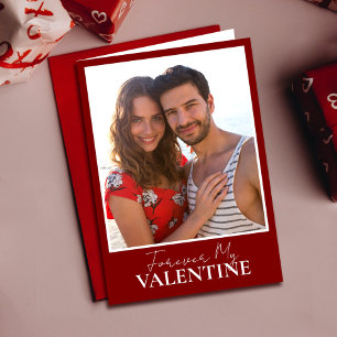 Tarjeta Pareja fotográfica día de San Valentín de San Vale