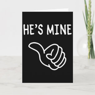 Tarjeta Pareja Romántica Amor Divertido Día de San Valentí