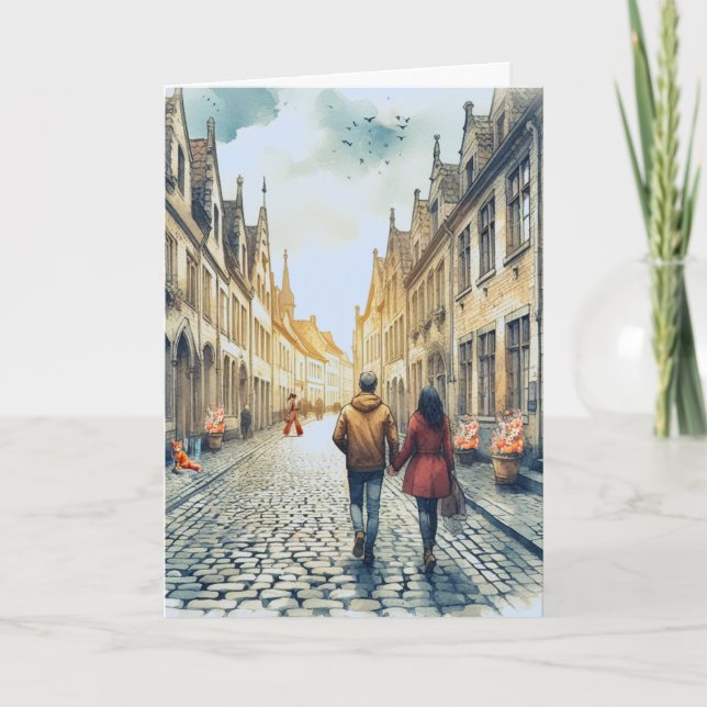 Tarjeta Pareja Viaje Europeo (Anverso)