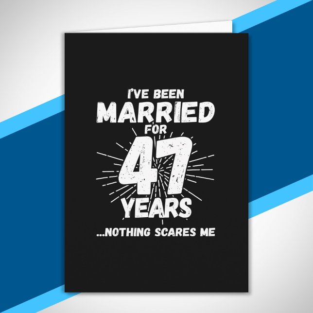 Tarjeta Parejas casadas con 47 años de graciosa celebració (Subido por el creador)
