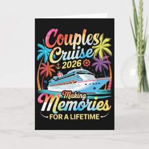 Tarjeta Parejas de Crucero 2026 Vacaciones Coincidentes Hu