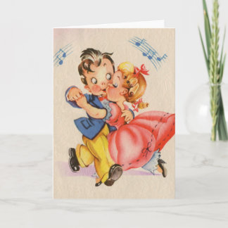 Tarjeta Pares del baile