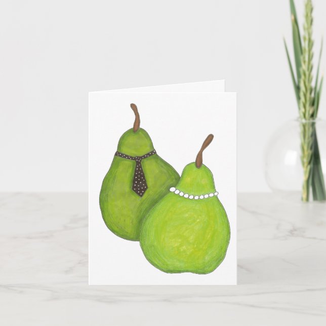 Tarjeta Pares perfectos Notecard (Anverso)