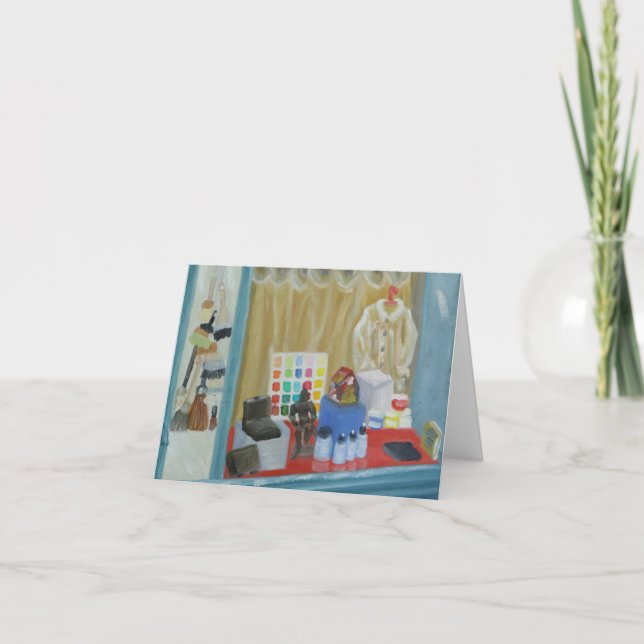 TARJETA PARIS ART SHOP NOTECARD (Anverso)