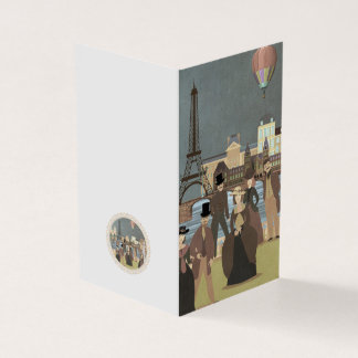 Tarjeta París victoriano